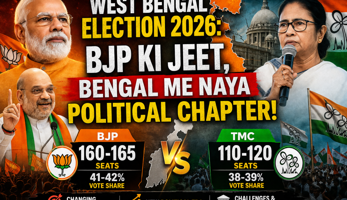 West Bengal Election 2026: BJP Ki Jeet, Bengal Me Naya Political Chapter!