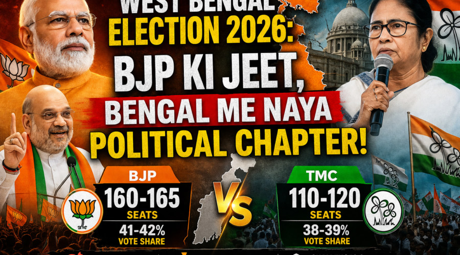 West Bengal Election 2026: BJP Ki Jeet, Bengal Me Naya Political Chapter!