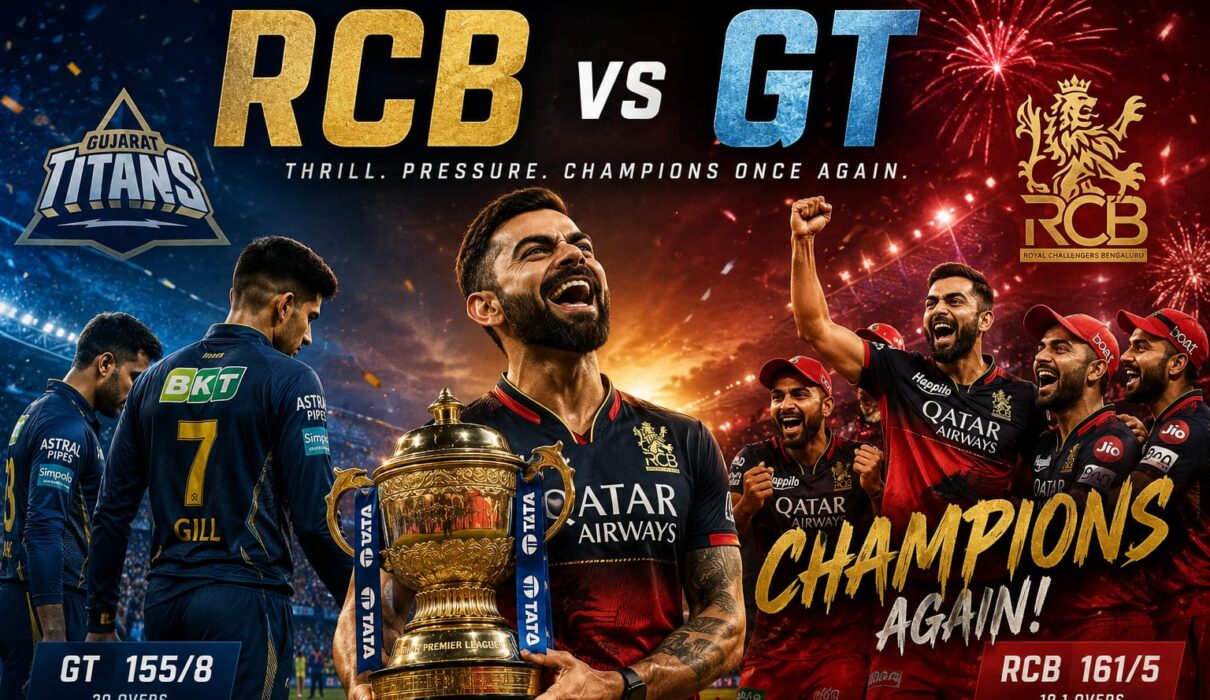GT vs RCB IPL 2026 Final: A Night of Pressure, Passion and Virat Kohli’s Masterclass
